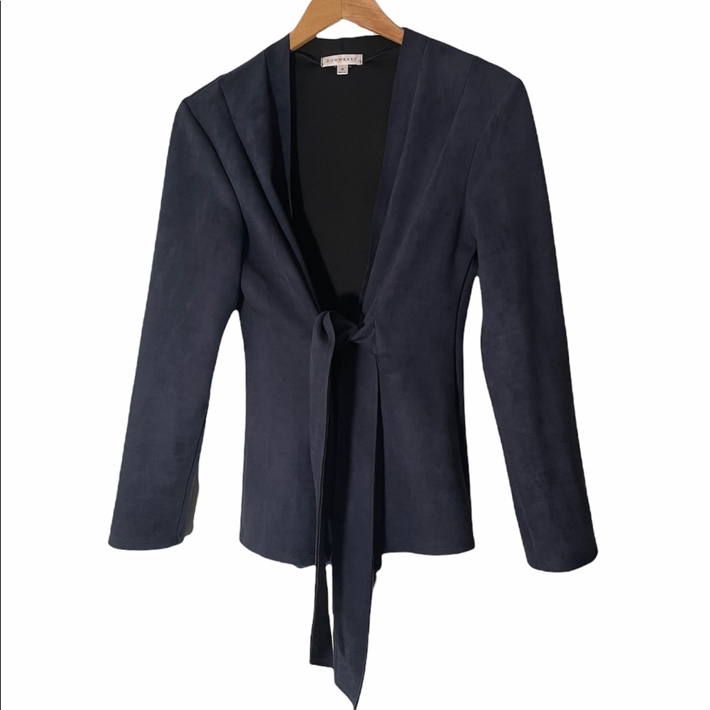 DownEast Blue Suede Jacket